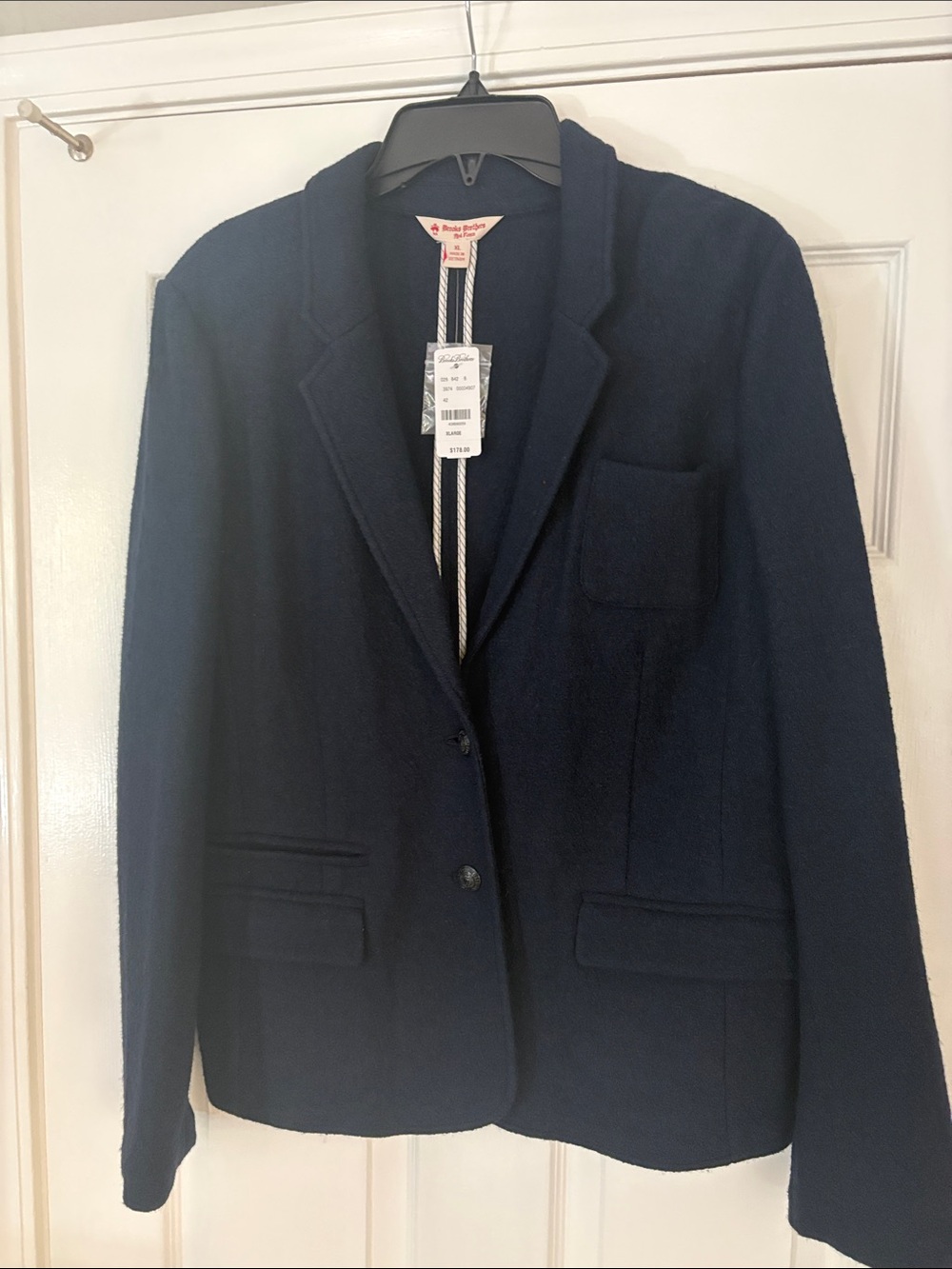 Brooks Brothers Red Navy Jacket with Tag